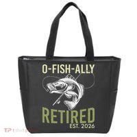 O Fish Ally Retired EST 2026 Fishing Tote Bag thumb 0
