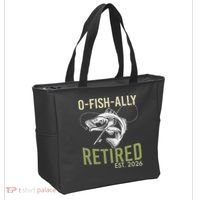 O Fish Ally Retired EST 2026 Fishing Tote Bag thumb 2