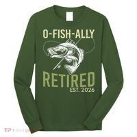 O Fish Ally Retired EST 2026 Fishing Long Sleeve Shirt thumb 0