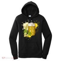 Oktoberfest Fall Autumn Beer Splatter Women's Hoodie thumb 0