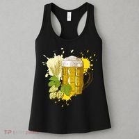 Oktoberfest Fall Autumn Beer Splatter Women's Tank Top thumb 3