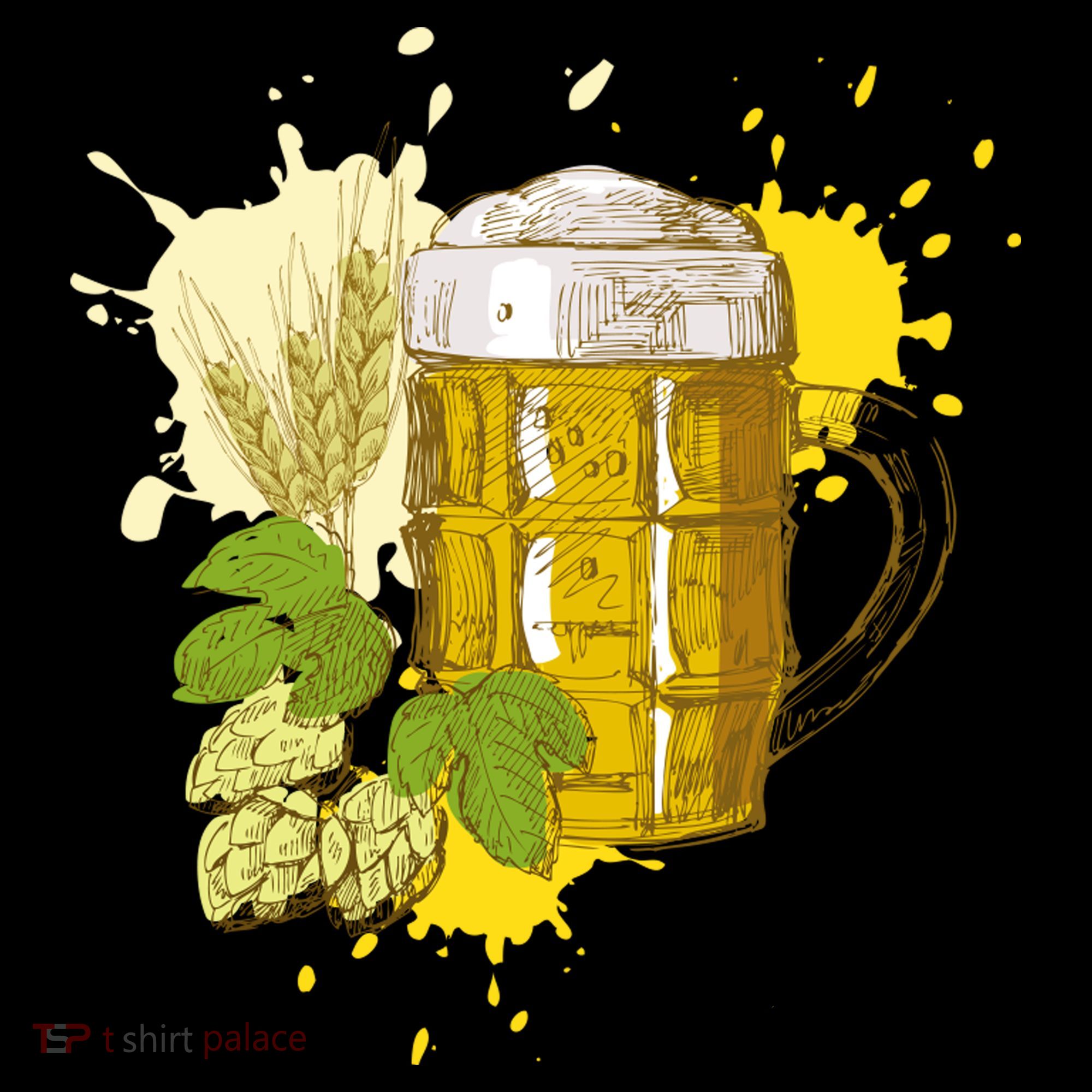 Oktoberfest Fall Autumn Beer Splatter Women's Tank Top