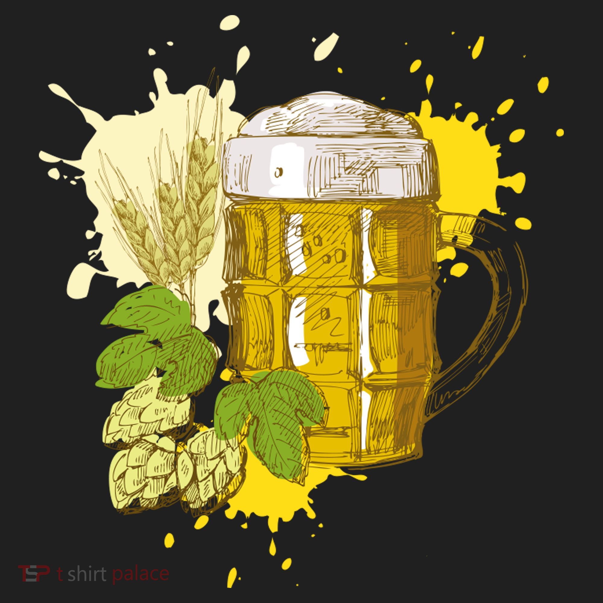 Oktoberfest Fall Autumn Beer Splatter Hat