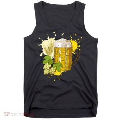 Oktoberfest Fall Autumn Beer Splatter Tank Top