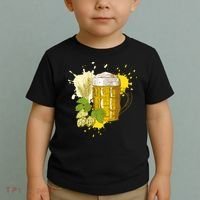 Oktoberfest Fall Autumn Beer Splatter Toddler T-Shirt thumb 2