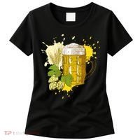 Oktoberfest Fall Autumn Beer Splatter Women's T-Shirt thumb 0
