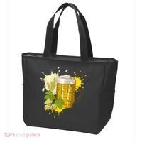 Oktoberfest Fall Autumn Beer Splatter Tote Bag thumb 3
