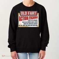 Old Fart Action Figure Loaded With Opinions Women's Sweatshirt thumb 0