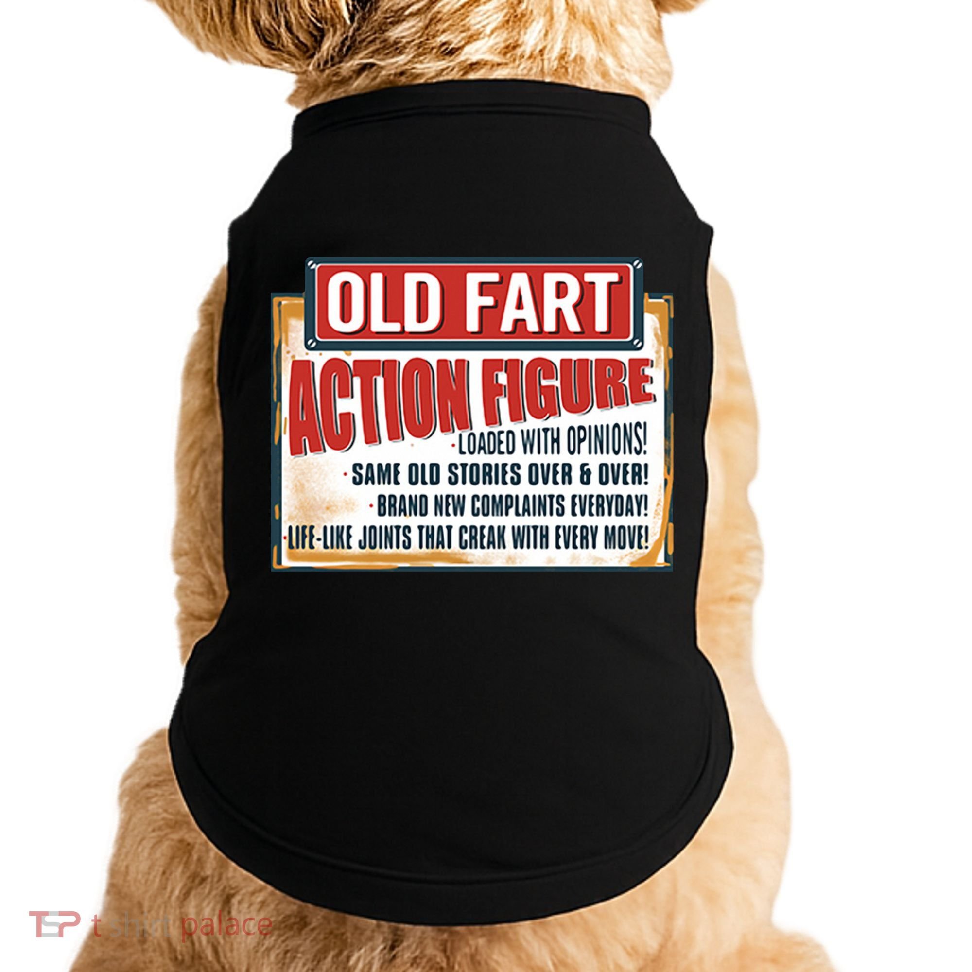 Old Fart Action Figure Loaded With Opinions Doggie Tank