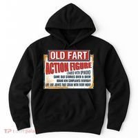 Old Fart Action Figure Loaded With Opinions Hoodie thumb 0
