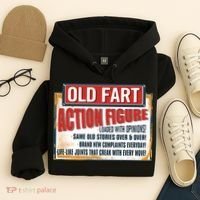 Old Fart Action Figure Loaded With Opinions Hoodie thumb 4