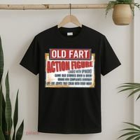 Old Fart Action Figure Loaded With Opinions T-Shirt thumb 2