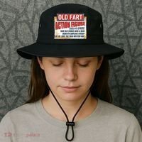 Old Fart Action Figure Loaded With Opinions Bucket Hat thumb 3