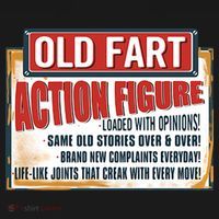 Old Fart Action Figure Loaded With Opinions Women's Hoodie thumb 2