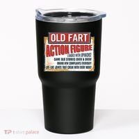 Old Fart Action Figure Loaded With Opinions Tumbler thumb 0