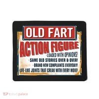 Old Fart Action Figure Loaded With Opinions Mousepad thumb 0