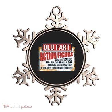 Old Fart Action Figure Loaded With Opinions Ornament