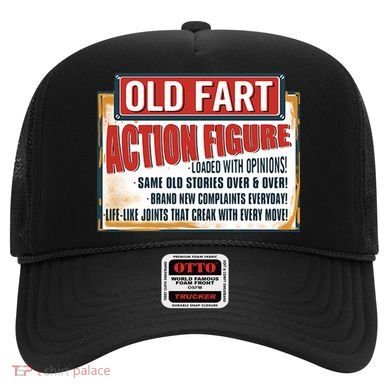Old Fart Action Figure Loaded With Opinions Hat