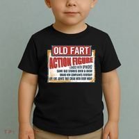 Old Fart Action Figure Loaded With Opinions Toddler T-Shirt thumb 2