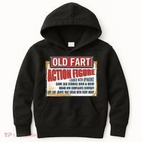 Old Fart Action Figure Loaded With Opinions Kids Hoodie thumb 0
