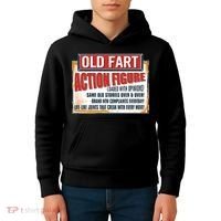 Old Fart Action Figure Loaded With Opinions Kids Hoodie thumb 4