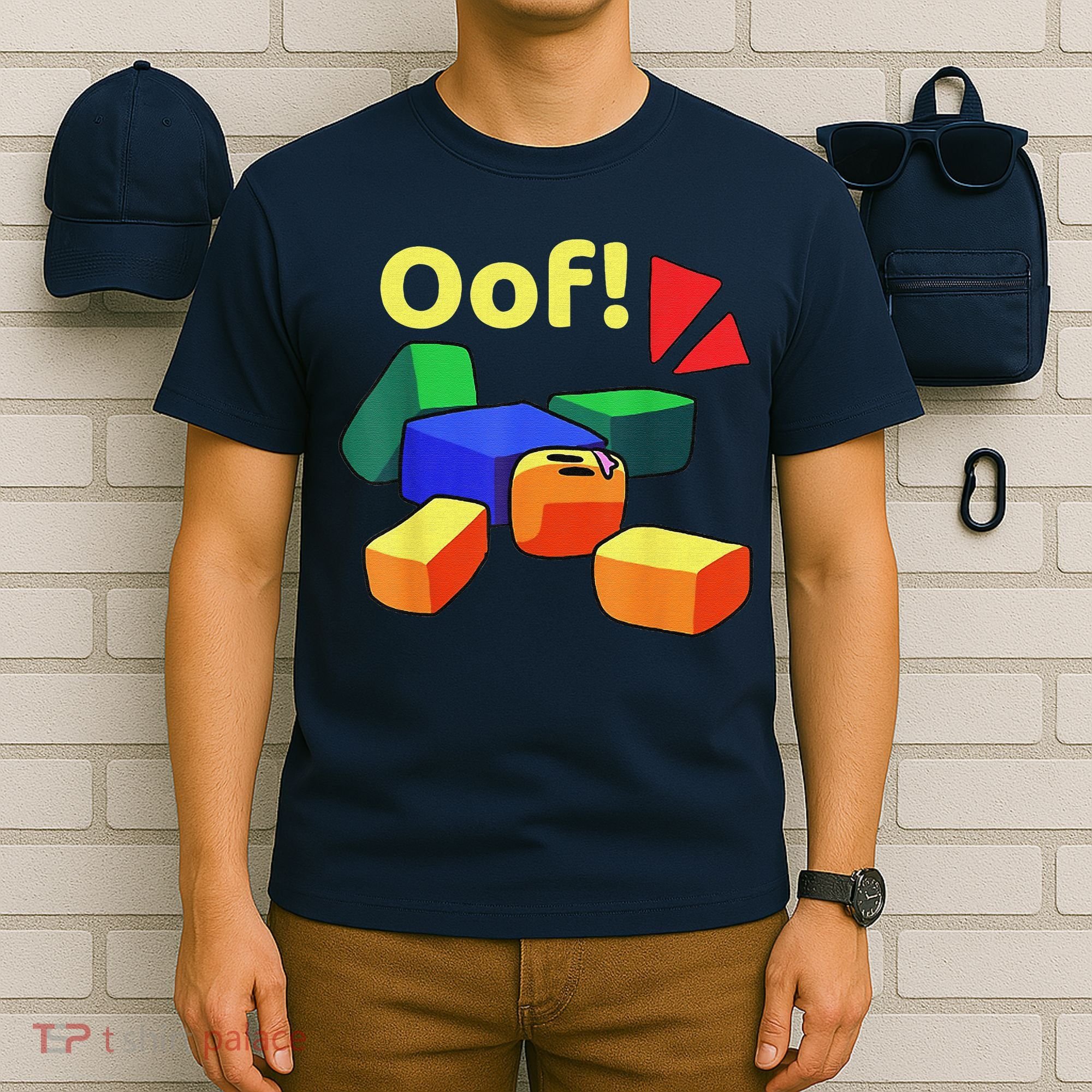OOF! Funny Blox Noob Gamer Gifts For Gamers T-Shirt