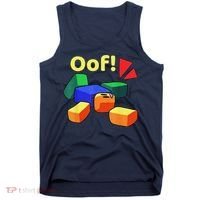 OOF! Funny Blox Noob Gamer Gifts For Gamers Tank Top thumb 0