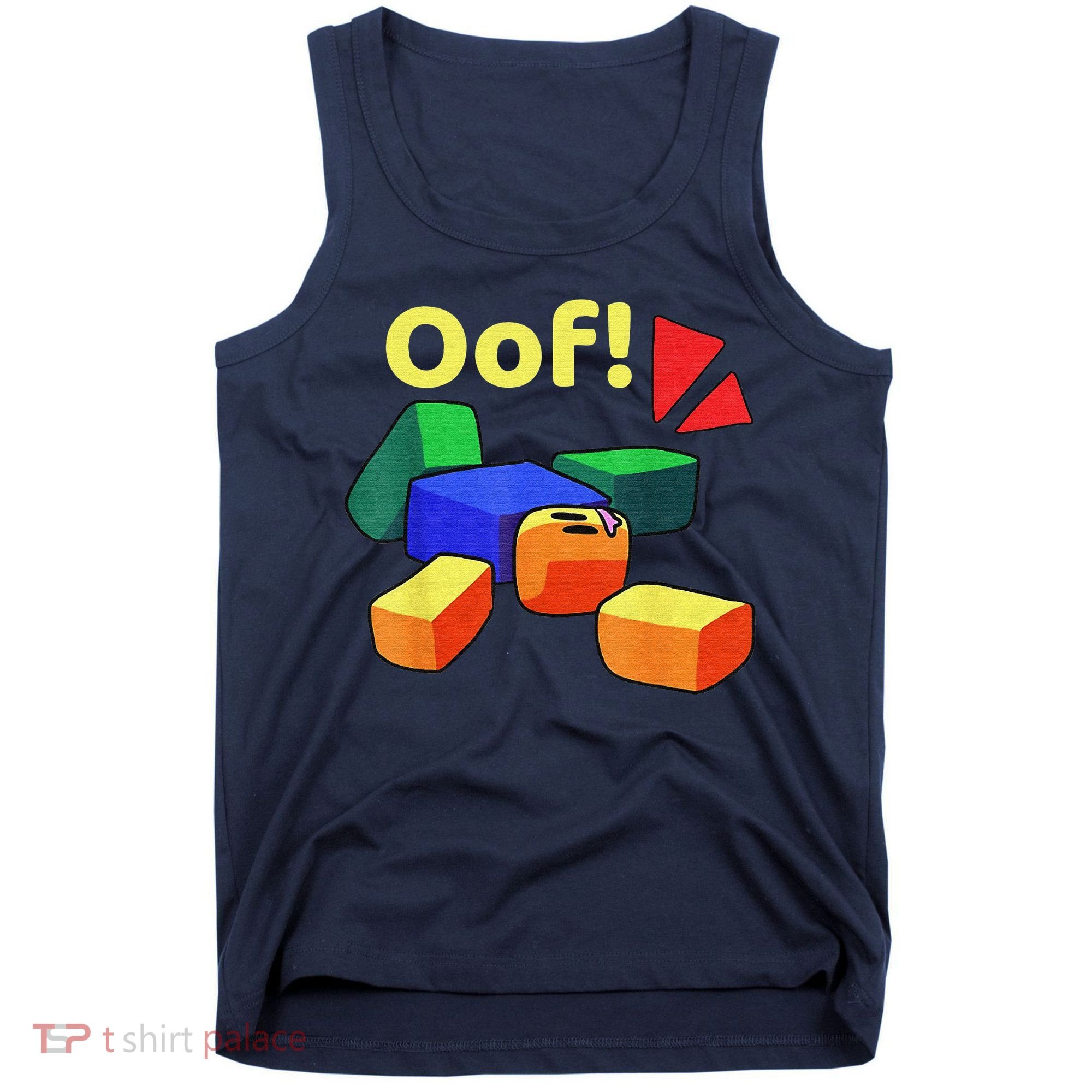 OOF! Funny Blox Noob Gamer Gifts For Gamers Tank Top