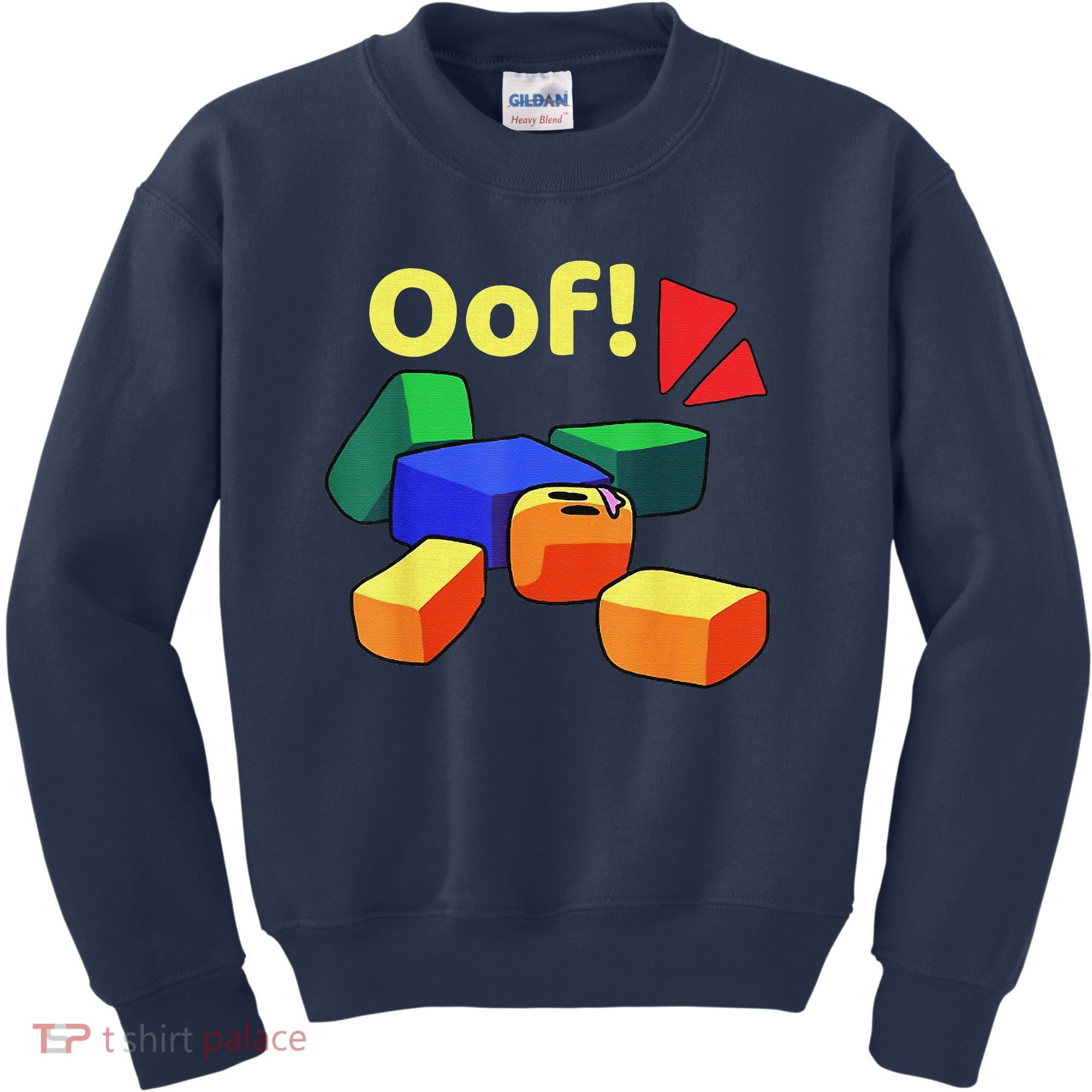 OOF! Funny Blox Noob Gamer Gifts For Gamers Kids Sweatshirt