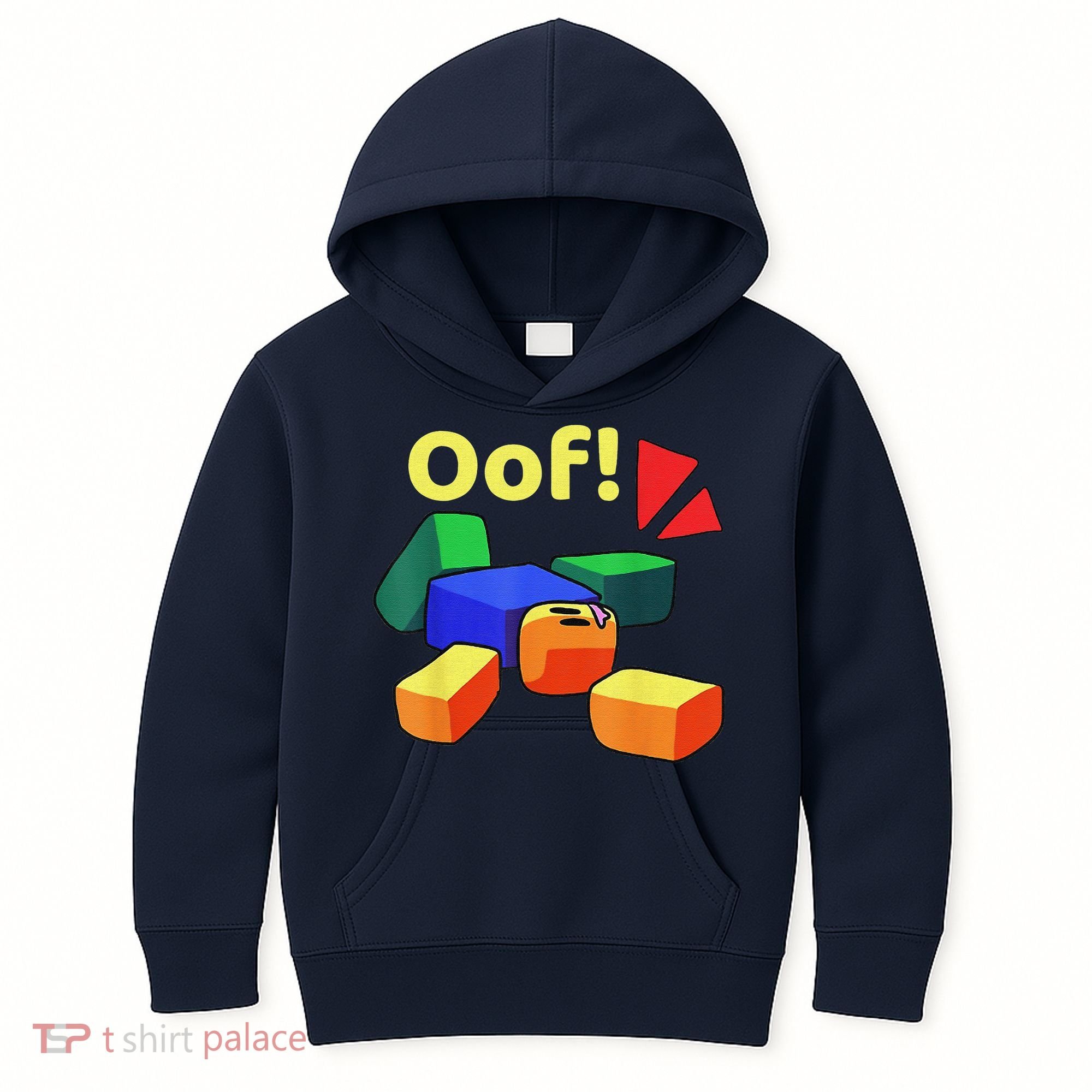 OOF! Funny Blox Noob Gamer Gifts For Gamers Kids Hoodie