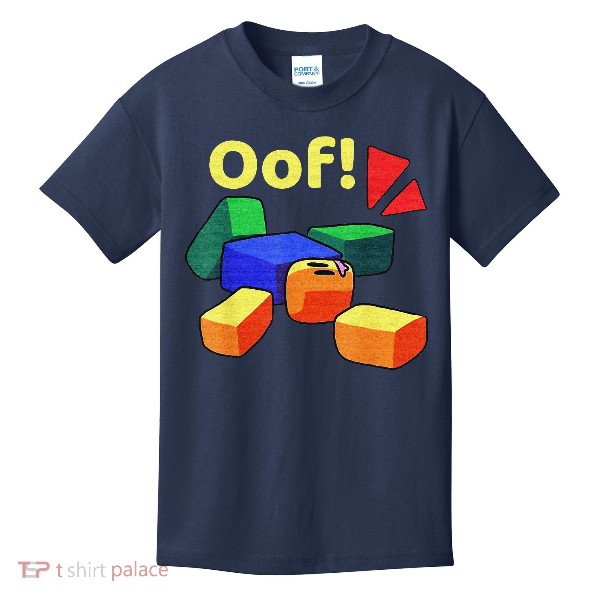 OOF! Funny Blox Noob Gamer Gifts For Gamers Kids T-Shirt