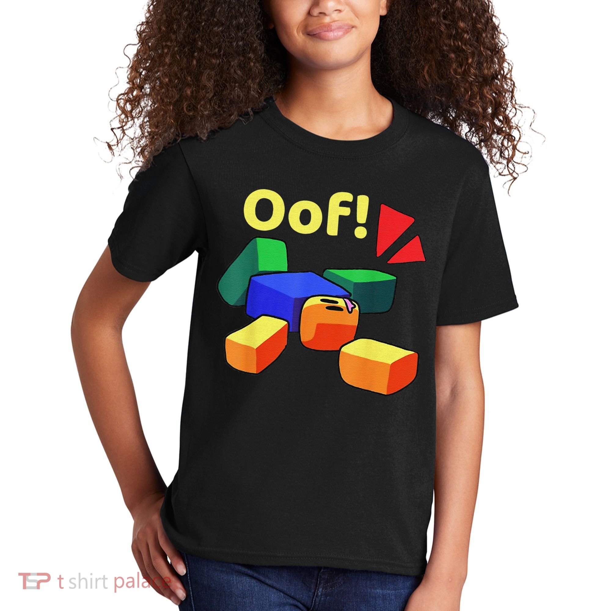 OOF! Funny Blox Noob Gamer Gifts For Gamers Kids T-Shirt