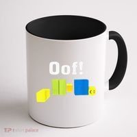 OOF! Funny Blox Noob Gamer Gifts For Gamers Coffee Mug thumb 1