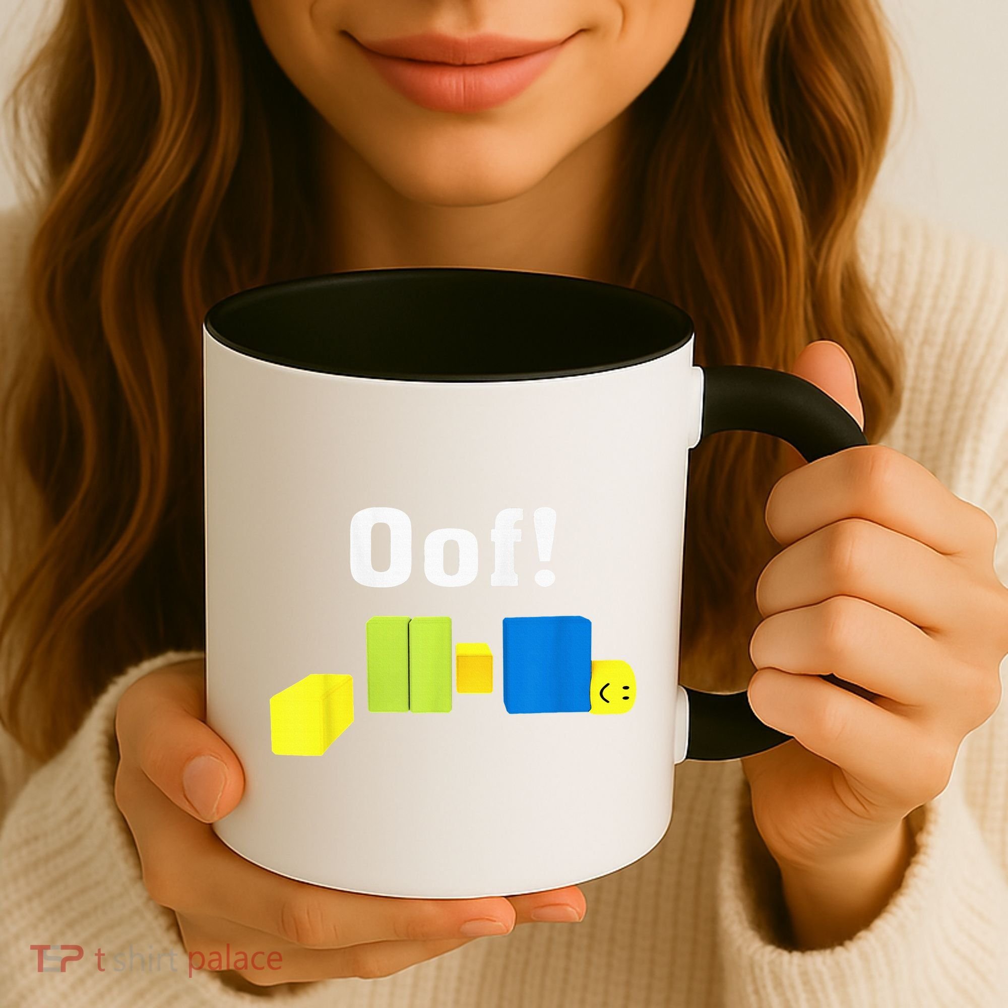 OOF! Funny Blox Noob Gamer Gifts For Gamers Coffee Mug
