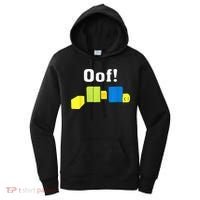 OOF! Funny Blox Noob Gamer Gifts For Gamers Women's Hoodie thumb 0