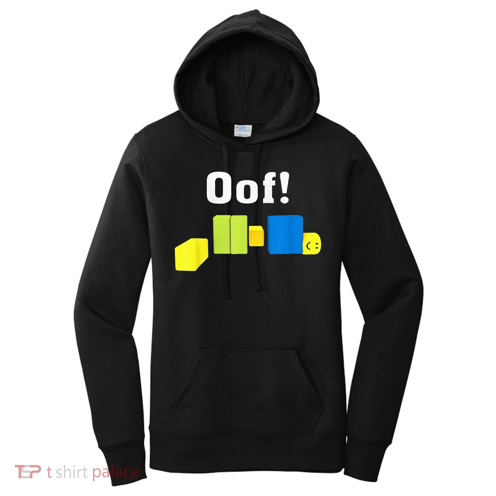 OOF! Funny Blox Noob Gamer Gifts For Gamers Women's Hoodie