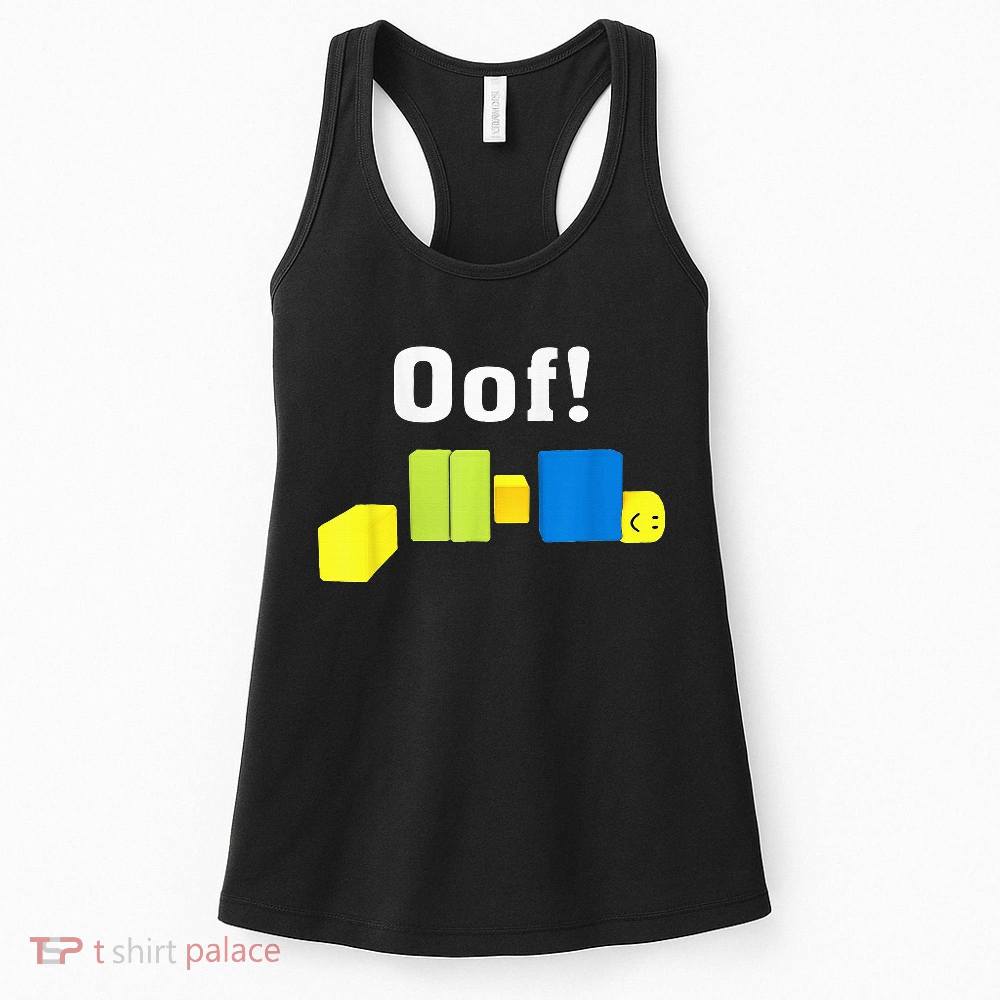 OOF! Funny Blox Noob Gamer Gifts For Gamers Women's Tank Top