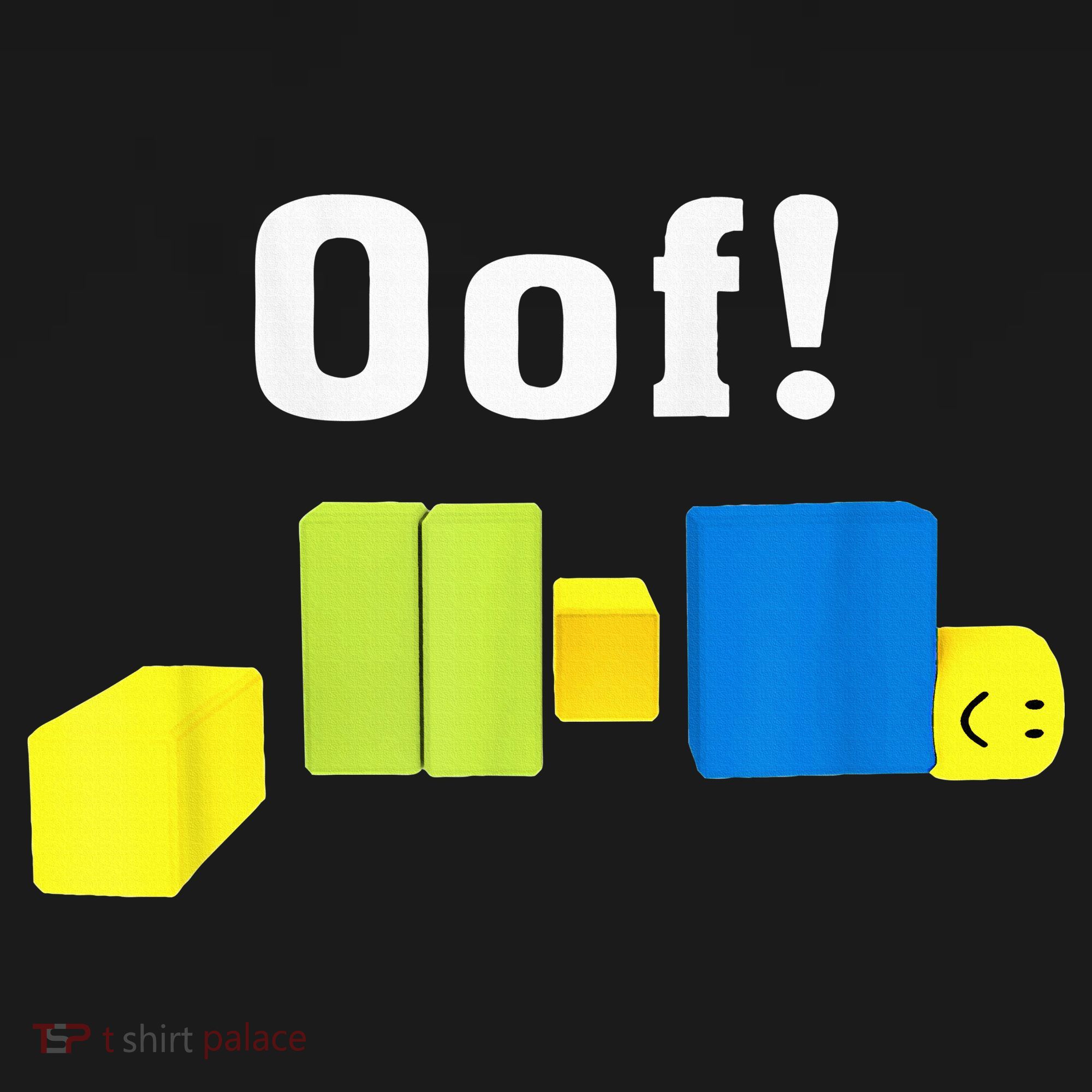 OOF! Funny Blox Noob Gamer Gifts For Gamers Toddler Hoodie