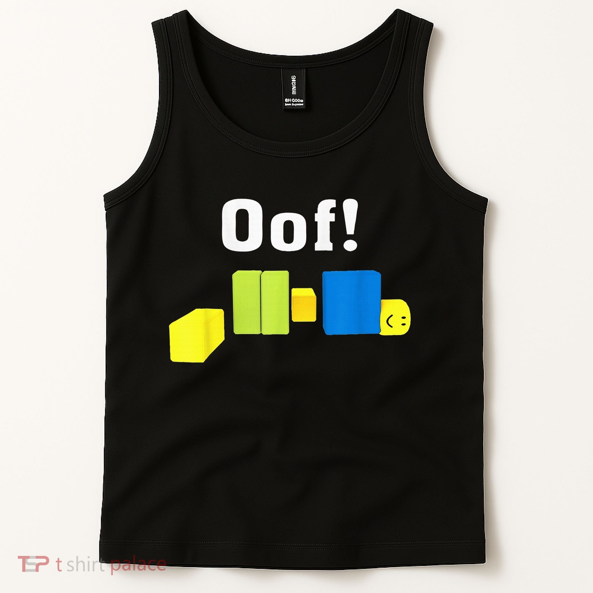 OOF! Funny Blox Noob Gamer Gifts For Gamers Tank Top