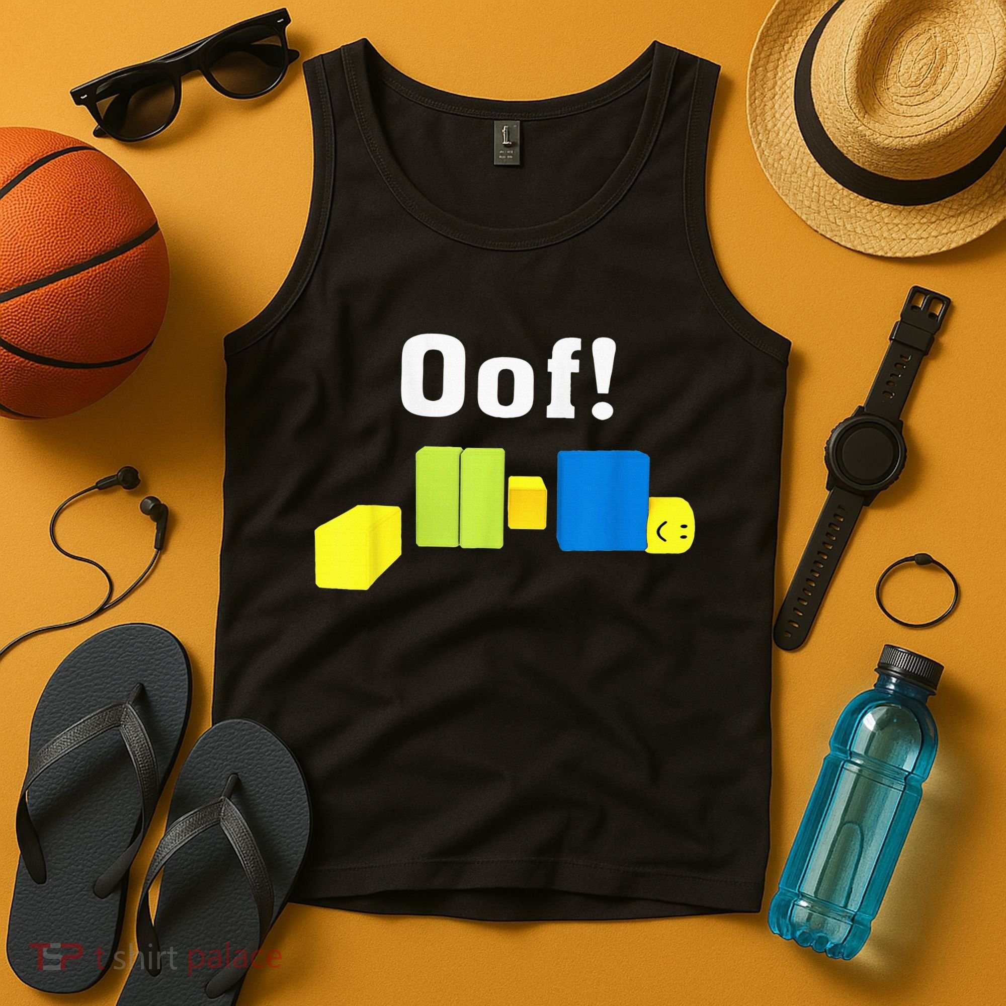 OOF! Funny Blox Noob Gamer Gifts For Gamers Tank Top