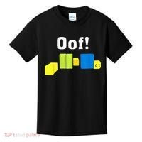 OOF! Funny Blox Noob Gamer Gifts For Gamers Kids T-Shirt thumb 0