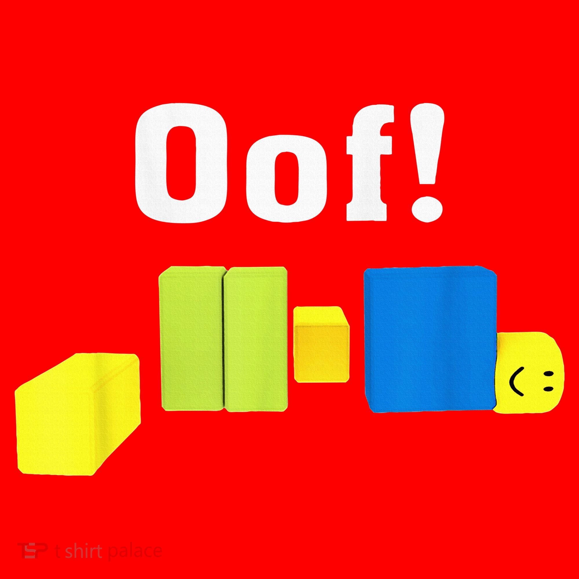 OOF! Funny Blox Noob Gamer Gifts For Gamers Santa Hat