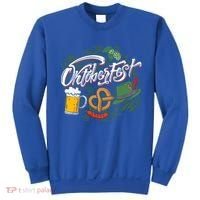 Oktoberfest Funny Beer Hat Pretzel And Edelweiss Sweatshirt thumb 0