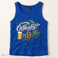 Oktoberfest Funny Beer Hat Pretzel And Edelweiss Tank Top thumb 2