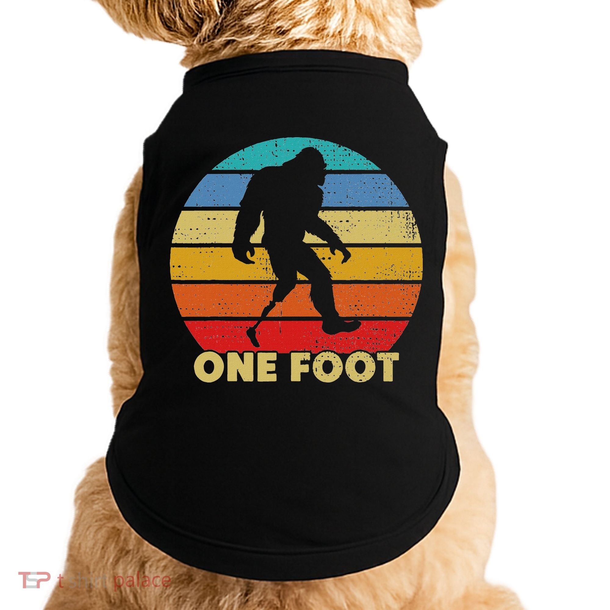 One Foot Bigfoot Prosthetics Amputated Disability Doggie Tank