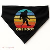 One Foot Bigfoot Prosthetics Amputated Disability USA-Made Doggie Bandana thumb 0