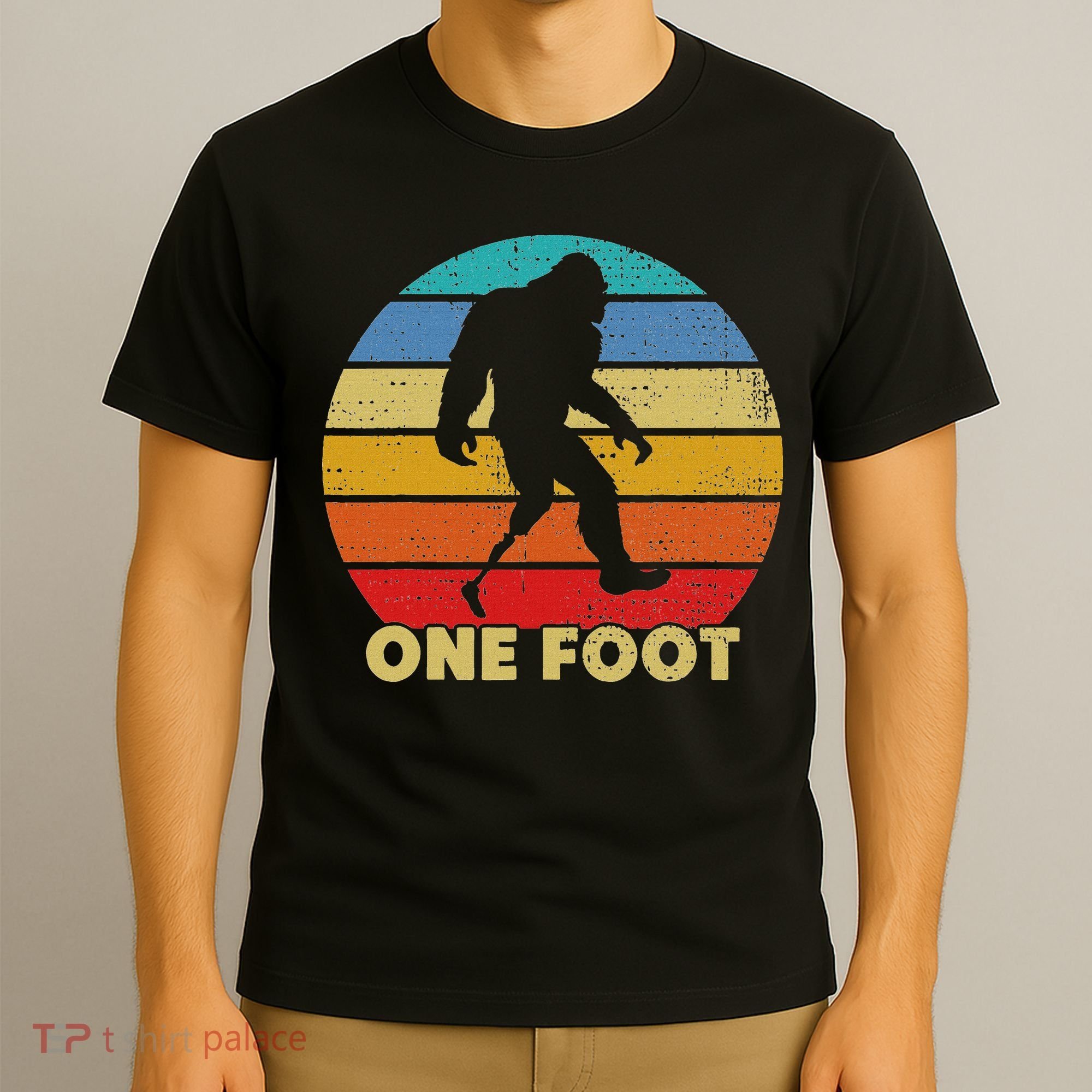 One Foot Bigfoot Prosthetics Amputated Disability T-Shirt