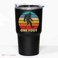 One Foot Bigfoot Prosthetics Amputated Disability Tumbler thumb 0