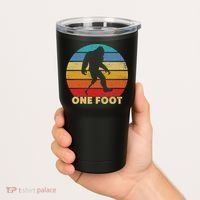 One Foot Bigfoot Prosthetics Amputated Disability Tumbler thumb 2