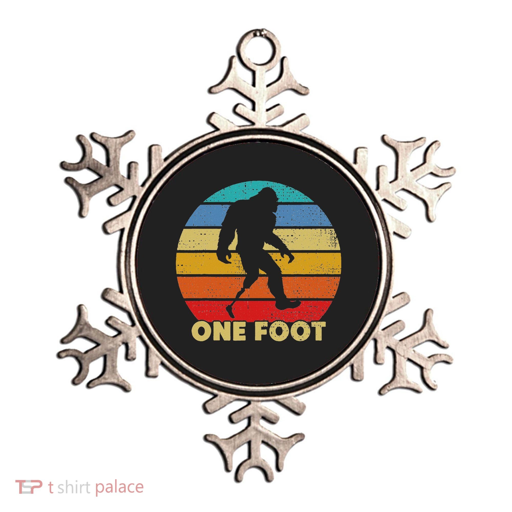 One Foot Bigfoot Prosthetics Amputated Disability Ornament